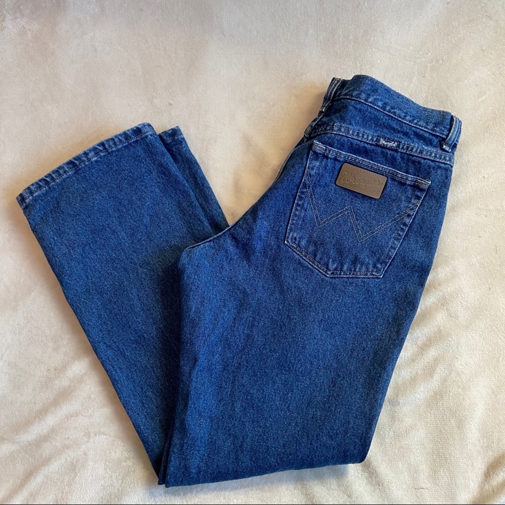 Vintage Wrangler High Rise Straight Leg Jeans - Picture 2 of 11